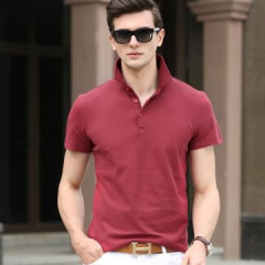 沐羊新款休闲短袖男式T恤t87801